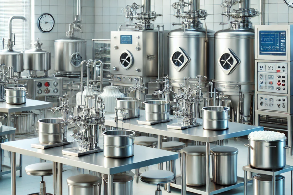 Laboratorio di lavorazione del latte