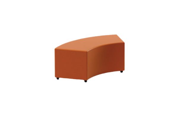 pancacurva100 42ea5dd4 - PANCA IMBOTTITA CURVA 60° PANCA IMBOTTITA CURVA 60°