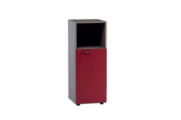 LIBRERIA MEDIA A GIORNO SUP. ANTA LEGNO DX C/SERR.