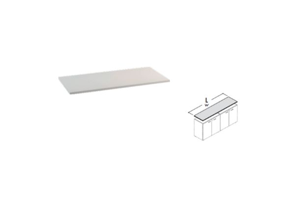 Top di copertura per 1 lockers Lato 45