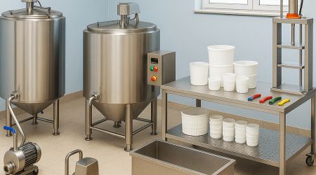 Laboratorio didattico per la lavorazione del latte – Produzione di mozzarelle