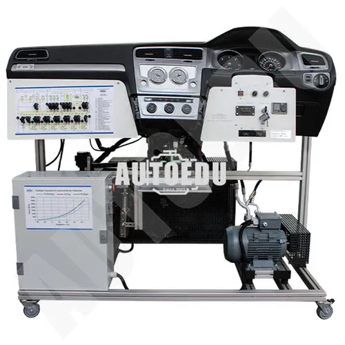 Dual zoneAirconditioningandclimatecontrolAutomotiveEducationalTrainerwithR1234yfGASMSC4 R1234yf BAutoEDU 1 500x 61b65aaf - Trainer didattico per lo studio dei veicoli elettrici basato su Nissan Leaf II