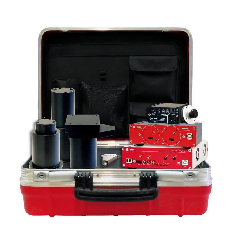 Kit didattico per lo studio nel campo della fisica nucleare e moderna – Versione premium