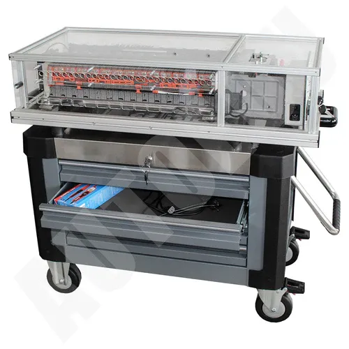 HighVoltageBatteryAutomotiveEducationalTraineronatrolleyHYBBAT1TRAutoEDU 1 500x 1 7fe7348f - Trainer didattico per lo studio dei veicoli elettrici basato su Nissan Leaf II