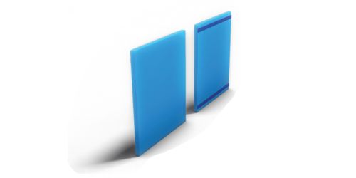 PROTEZIONE MURALE IMBOTTITA MONOCOLORE COMPLETA DI VELCRO