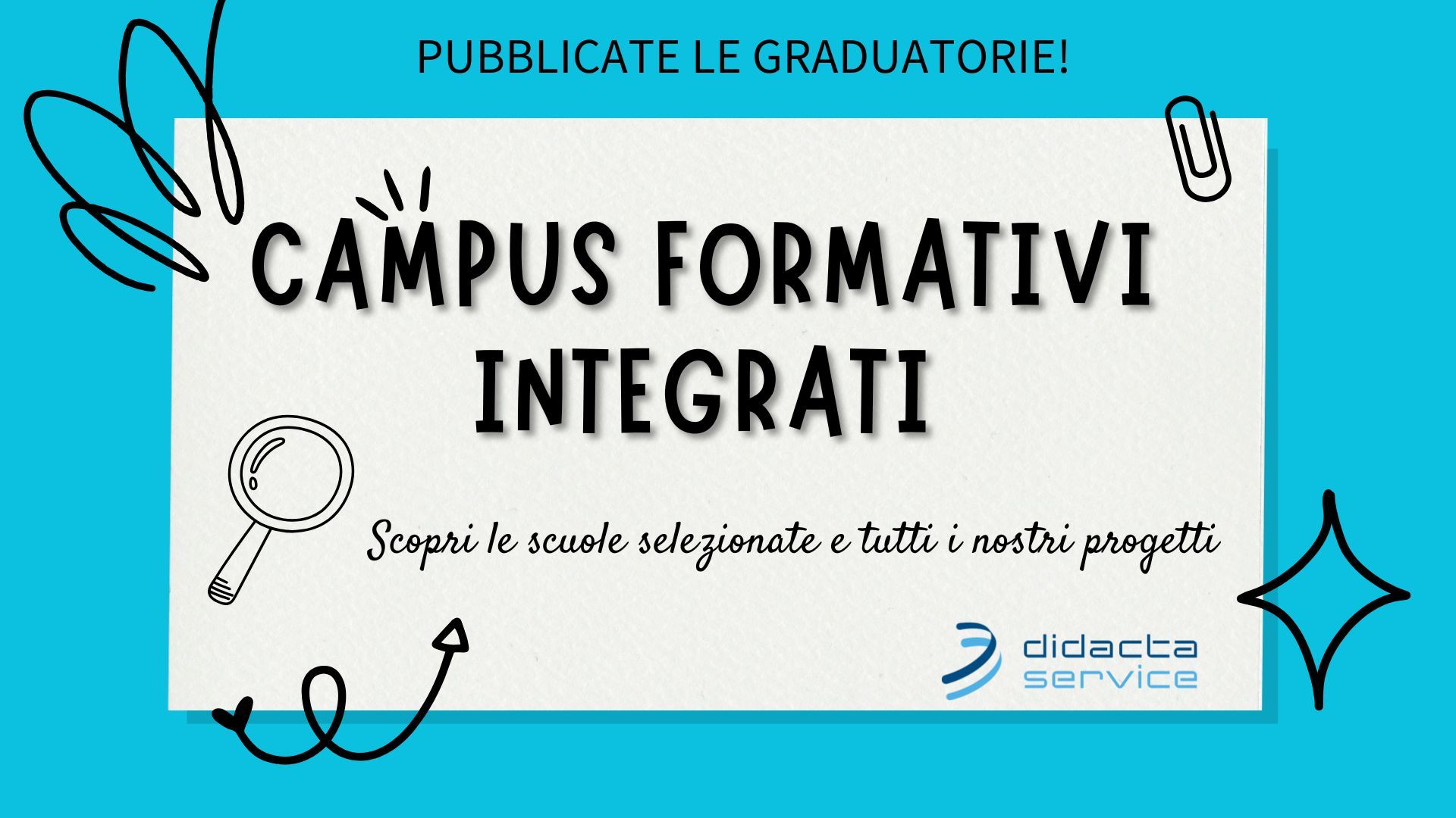 Campus formativi integrati: ecco le 54 scuole ammesse al finanziamento