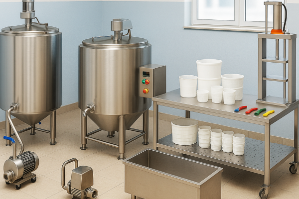 Laboratorio didattico per la lavorazione del latte – Produzione di mozzarelle