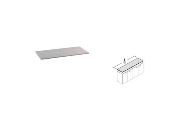Top di copertura per 5 lockers Lato 225