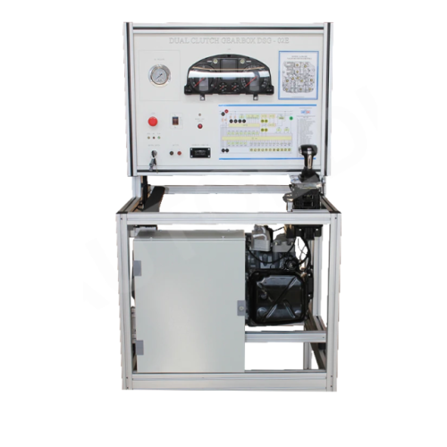 Banco didattico per lo studio della trasmissione automatica DSG fc745b2d - Trainer didattico Toyota Prius III Ibrida ½ sezione